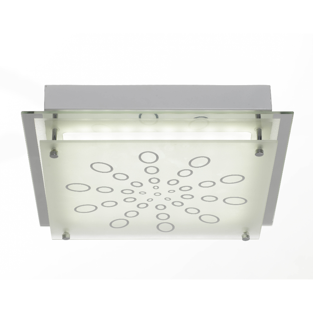 AZARO SQUARE LED OYSTER DIM