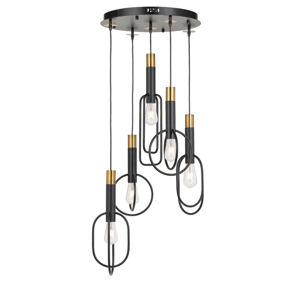 MARVIN 5 LIGHTS PENDANT