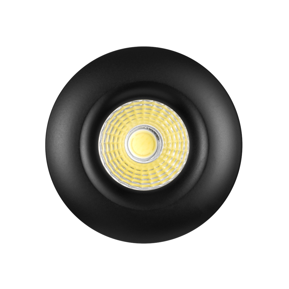 DURO ROUND STAIR/DOWN LIGHT BLACK