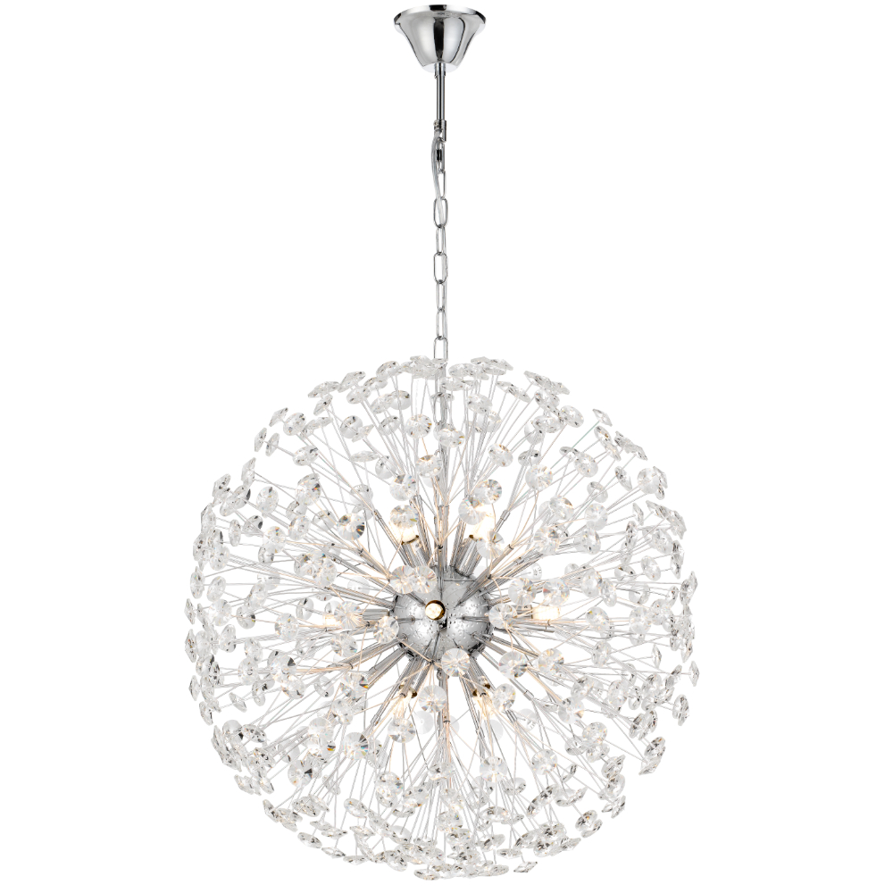 LERIDA 12 LIGHT ROUND PENDANT