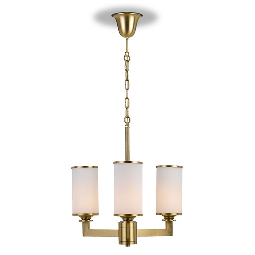 [AHERN PE3-BSOP] AHERN 3 LIGHTS PENDANT SOLID BRASS