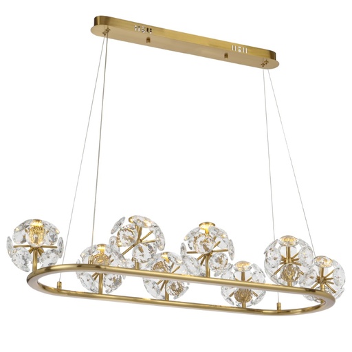 [CATANIA PE08-AG] CATANIA 8 LIGHT PENDANT
