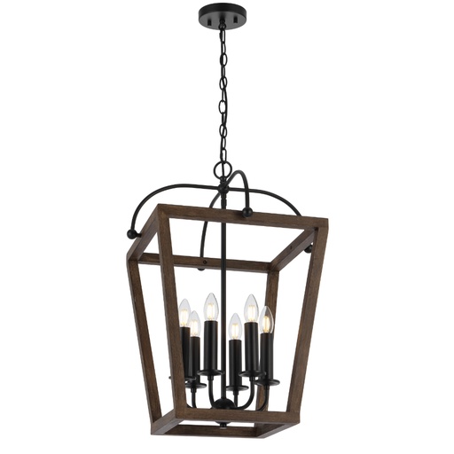 [LACOTA PE6-BK] LACOTA 6 LIGHT PENDANT