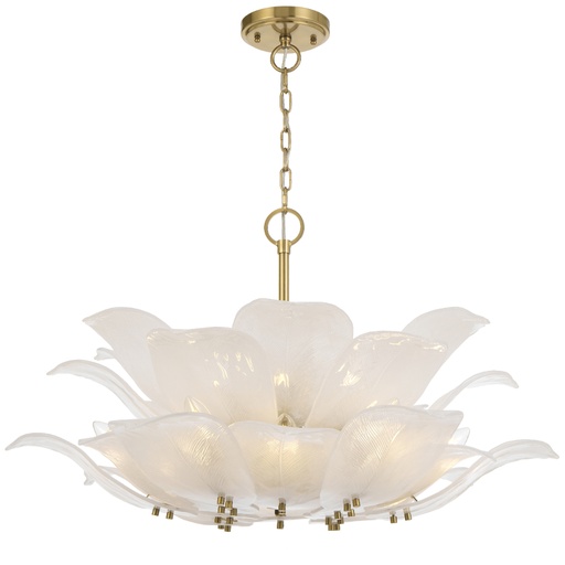 [MONTE PE12-BRS] MONTE 12 LIGHT PENDANT