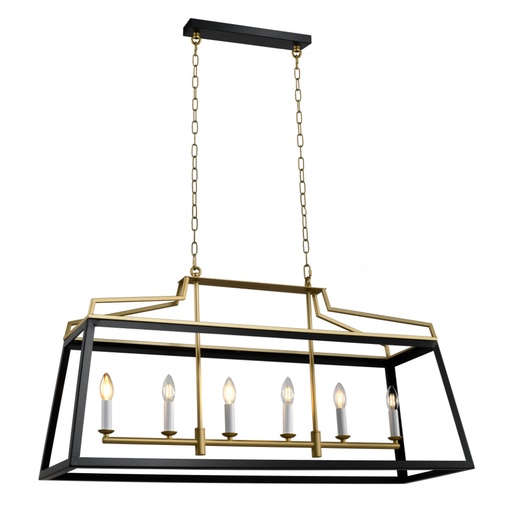 [MONTEAL PE6-AGBK] MONTEAL 6 LIGHT PENDANT