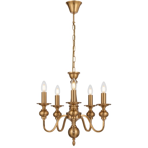 SIEDEL 5 LIGHT PENDANT