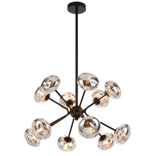 [VARLIN PE12-BKMR] VARLIN 12 LIGHT PENDANT